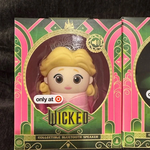 New NWT Unique Rare Lot Of 2 Wicked Wizard Of Oz Bitty Boomer Bluetooth Speakers - Picture 2 of 7